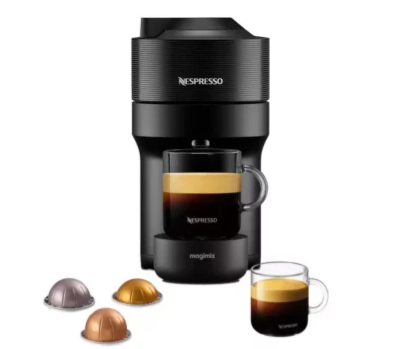 Nespresso Vertuo Pop Pod Coffee Machine by Magimix – Black