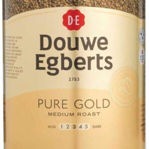 Douwe Egberts Pure Gold Instant Coffee Tins 6x750g